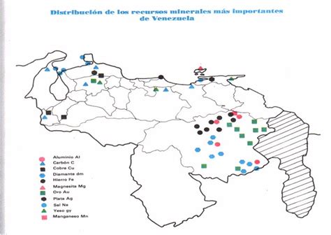 Imagen Del Mapa De Venezuela De Los Yacimientos Del Petroleo Imagui