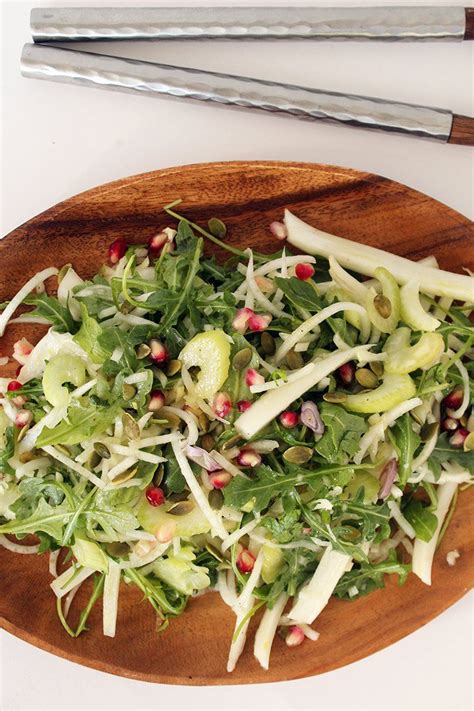 This fennel and orange salad is super tasty and very refreshing as well. Fennel, Celery, and Pomegranate Salad | Recipe ...