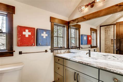 Share amp in architecture page. Columbine Lake Cabin - Rustic - Bathroom - Denver - by ...