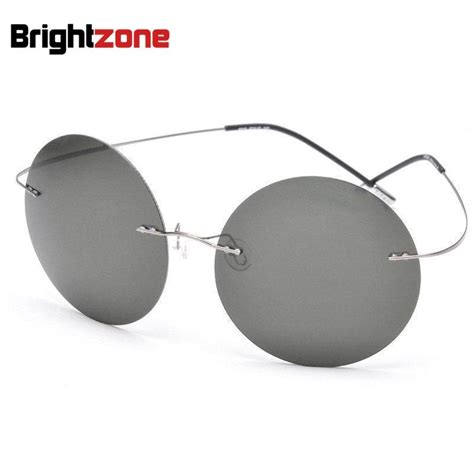 Buy Rimless Total Round Diameter55 Women Men Non