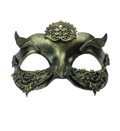Kbw Adult Unisex Steampunk Gold Venetian Masquerade Mask Vintage
