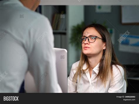 Woman Listening Image And Photo Free Trial Bigstock