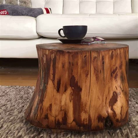 A plethora of wood species and cuts encompass our offering of origins coffee tables. Modern Tree Stump Side Table Design Ideas - Live Enhanced