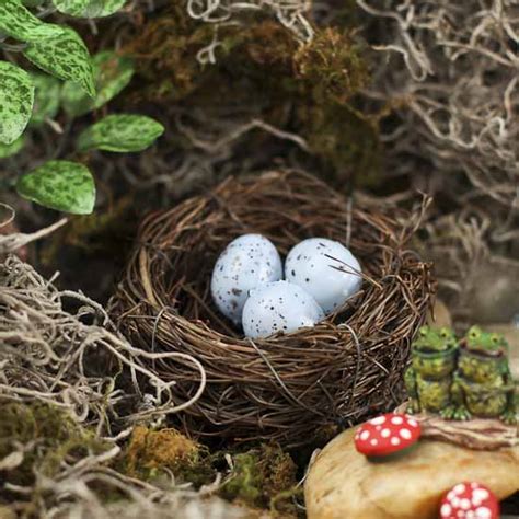 Natural Angel Vine Bird Nest Artificial Birds Nests Floral