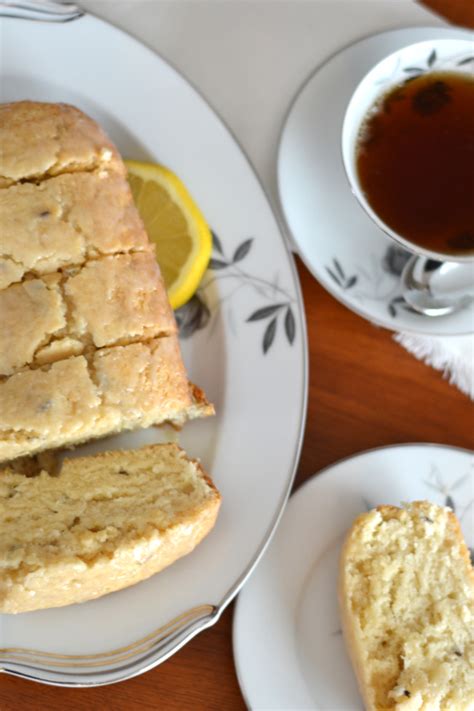 Lavender Tea Bread Recipe With Lemon Glaze The Lavender Homefront