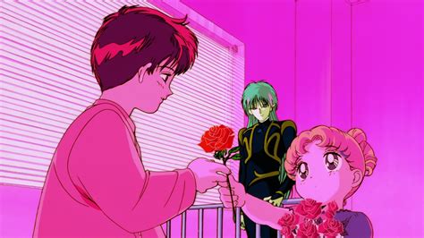 Sailor Moon R The Movie Usagi Gives Mamoru A Rose Sailor Moon News