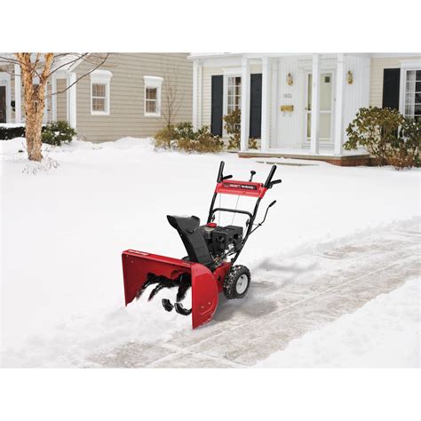Yard Machines 24 2 Stage Snow Blower Snow Remover For Sidewalks And