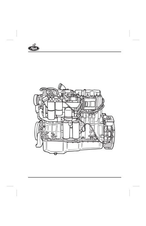 Mack E-Tech Engine Service Manual | Manuals Online
