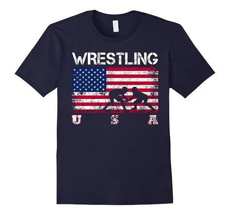 wrestling team t american flag wrestling t shirt cl colamaga