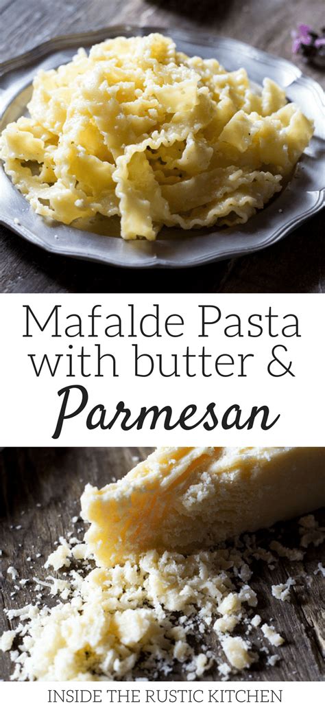Easy Parmesan Pasta With Butter Pepper Inside The Rustic Kitchen Recipe Butter Pasta