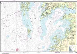 Noaa Nautical Chart 12228 Chesapeake Bay Pocomoke And Tangier Sounds