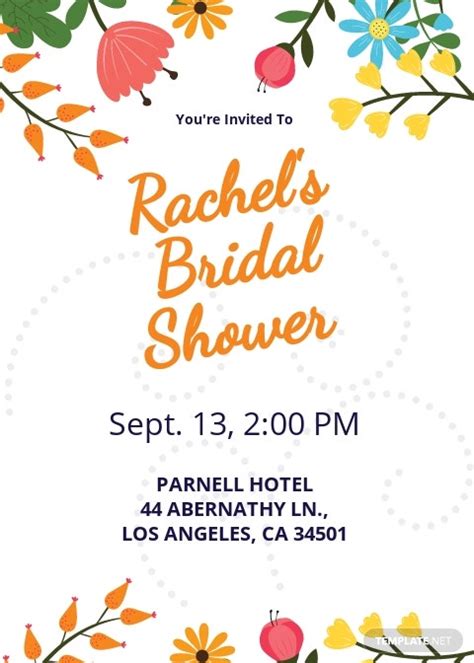 20 free bridal shower invitation templates [customize and download]