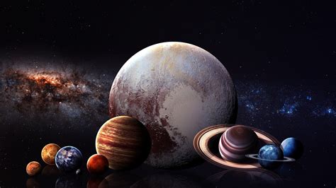 Sci Fi Solar System Hd Wallpaper