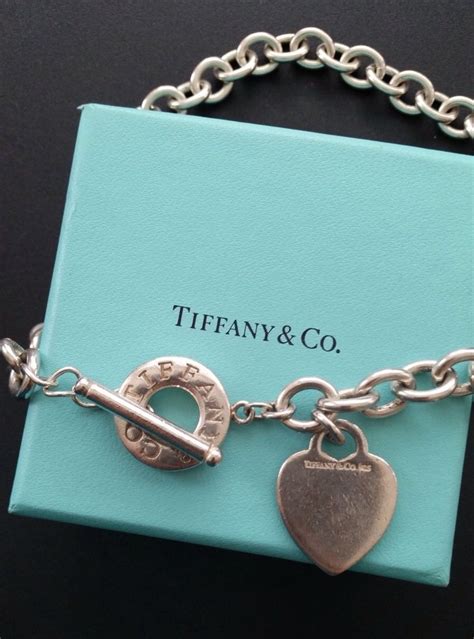 Amazing Authentic Tiffany And Co Logo Sterling Silver Heavy Etsy