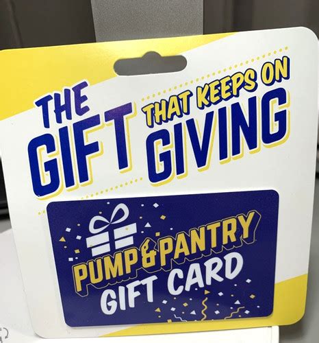 Pump Pantry Gift Card Bosselman Enterprise