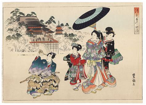 Fuji Arts Japanese Prints Kagaribi Chapter 27 By Toyokuni Iii