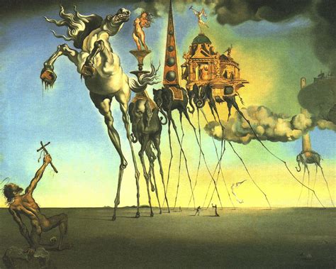 Maybe you would like to learn more about one of these? (Horses on stilts) || The Temptation of St. Anthony ...