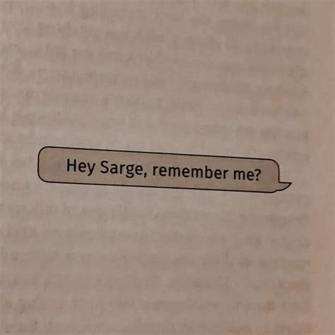 An Open Book With The Words Hey Sarge Remember Me