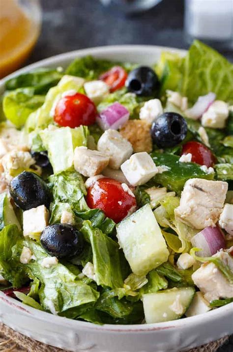 Greek Chicken Salad Simply Stacie