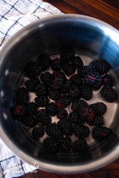Homemade Blackberry Syrup For Pancakes Longbourn Farm