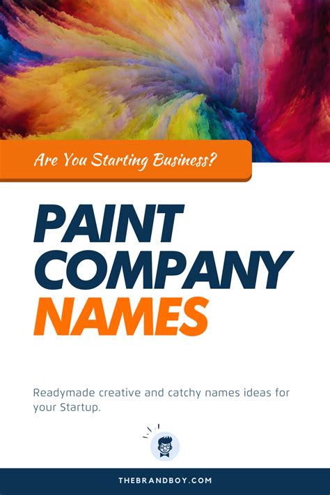 Download 23 Paint Company Names List