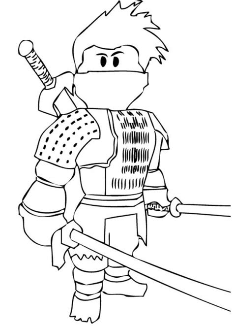 Get This Ninja Coloring Pages for Kids 7ah4m