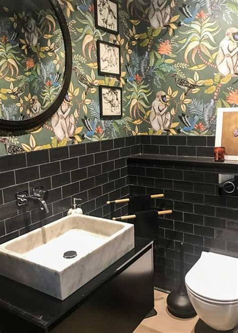 Wallpaper For Small Bathroom Ideas Interior Design Guides