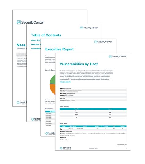 Nessus Scan Report Sc Report Template Tenable