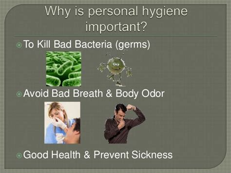 Personal Hygiene And Grooming