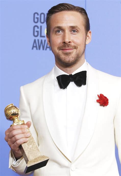Ryan Gosling Picture 192 74th Golden Globe Awards Press Room