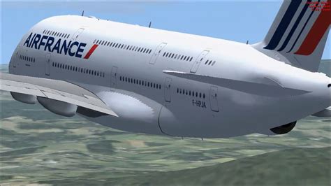 Air France Airbus A380 800 Fsx Mod Youtube