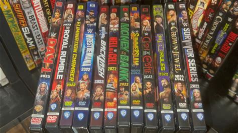 Wwe 2022 Ppv Dvd Collection Review Youtube