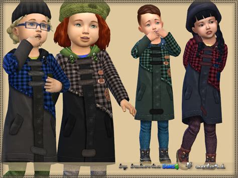 Coat Toddler 3 By Bukovka At Tsr Sims 4 Updates
