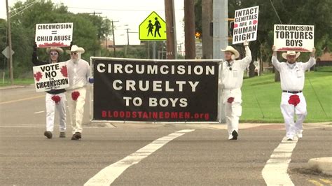 Anti Circumcision Group Protests In Rgv