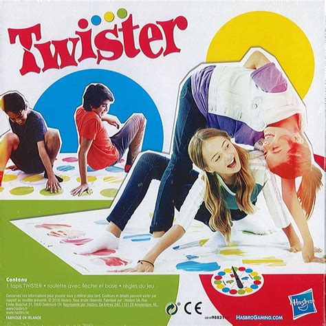 Twister Jeu Hasbro Jeu De Société Boutique