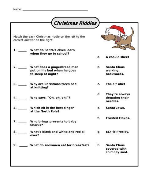 Free printable riddle quiz of christmas riddles. Funny Christmas Riddles | Christmas riddles, Christmas ...