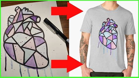 How To Turn Artworks Into T Shirt Prints A Show About Art Ep2