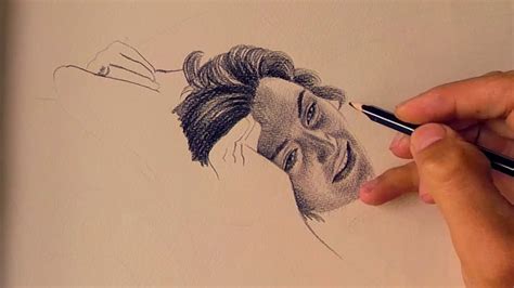 Drawing Of Kate Winslet In Titanic Pencil Art Youtube