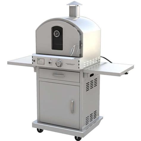 Pacific Living Pl8430ss Natural Gas Stainless Steel Outdoor Pizza Oven