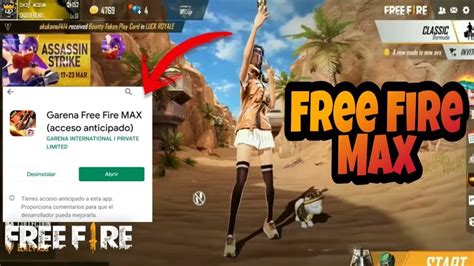 Descargar ahora garena free fire para android desde softonic: FREE FIRE MAX | COMO DESCARGAR FREE FIRE MAX | QUE ES FREE ...