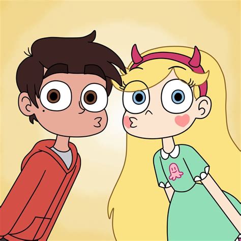 Star Butterfly And Marco Diaz Kissing A Fool Ok We Watched Two Promos In “star Vs The Forces