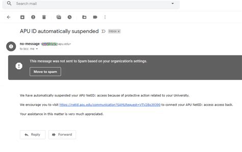 Latest Spam And Phishing Messages