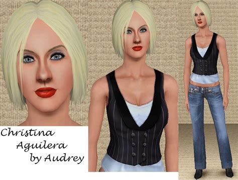 Mod The Sims The Divas Christina Aguilera
