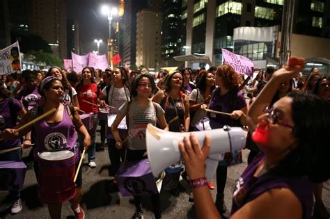 Fotos Dia De Luta Mulheres Realizam Protesto Por Direitos Feministas Em SP UOL