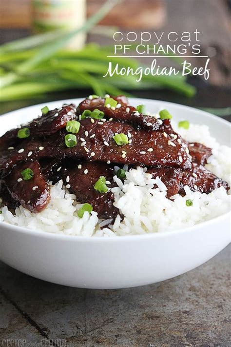 This is the mongolian beef at pf chang's by filz studio on vimeo, the home for high quality videos and the people who love them. P.F. Chang's Mongolian Beef (Copycat) | Creme De La Crumb