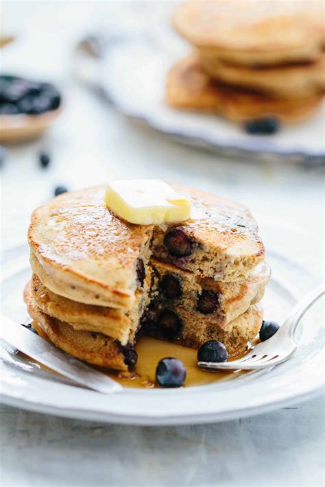 Blueberry Oatmeal Pancakes Coley Cooks