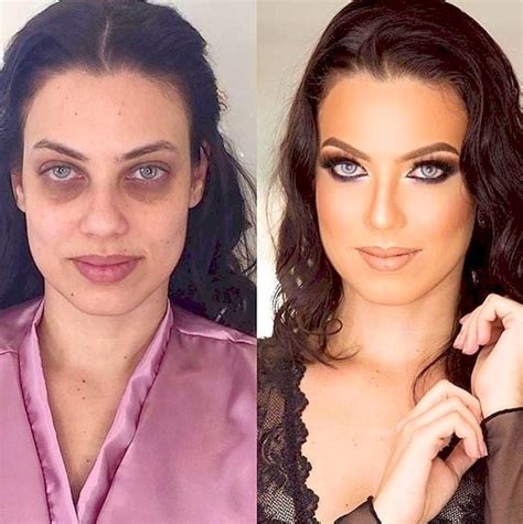 20 Incredible Makeup Transformations That Have Us Shook Celebs Without Makeup Amazing Makeup