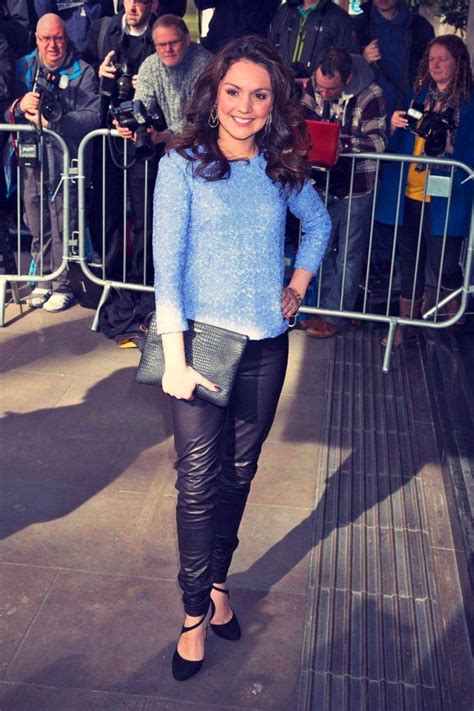 Laura Tobin Attends The Tric Awards 2015 Hottest Weather Girls