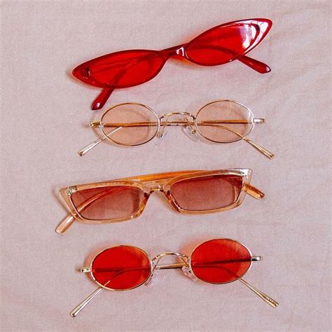 Red Glasses Image From Urbanoutfitters Red Aesthetic Glasses Street Fashion Photography