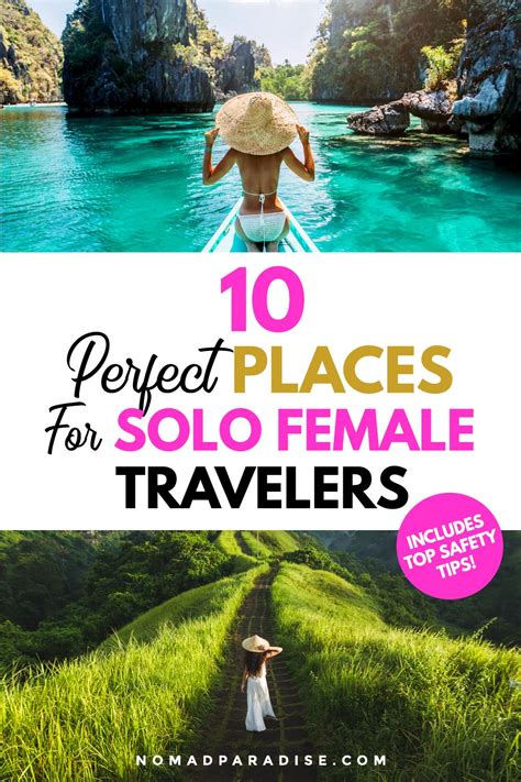 Best Solo Female Travel Destinations Solo Female Travel Solo Travel